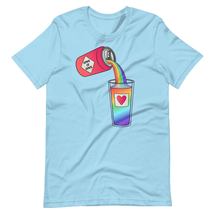 Love is Love Can Pour - All-Gender T-Shirt