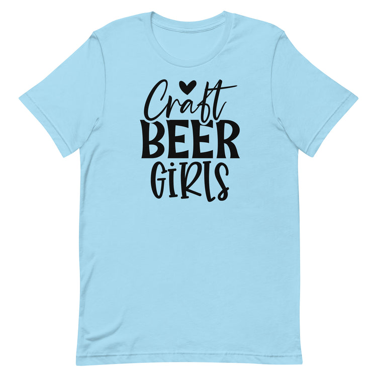 Craft Beer Girls - Black Ink - Unisex T-Shirt