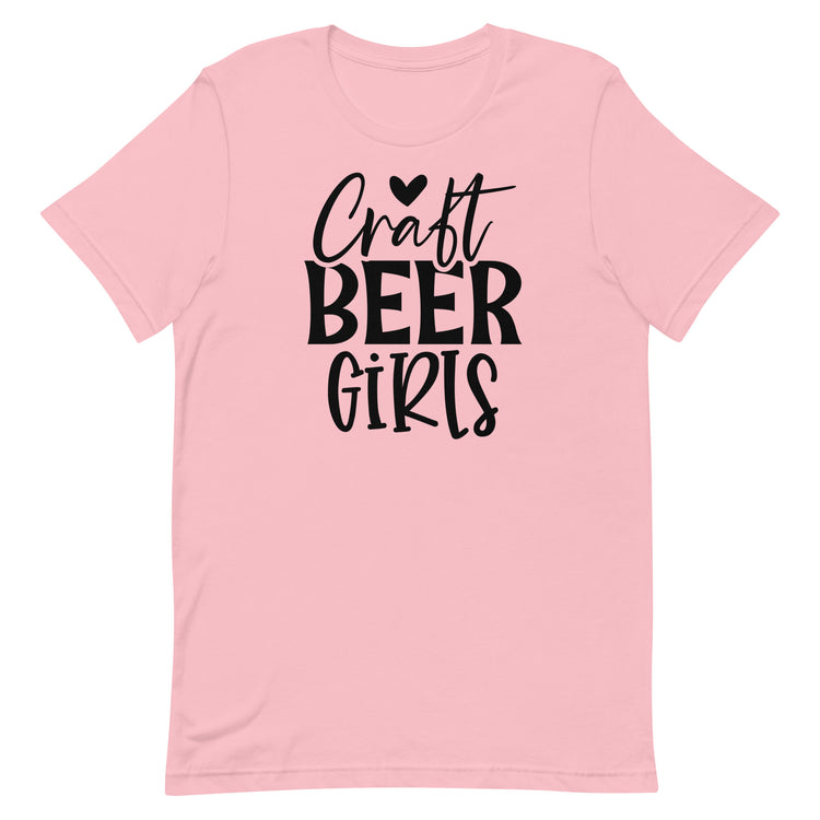 Craft Beer Girls - Black Ink - Unisex T-Shirt