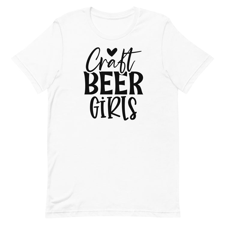 Craft Beer Girls - Black Ink - Unisex T-Shirt