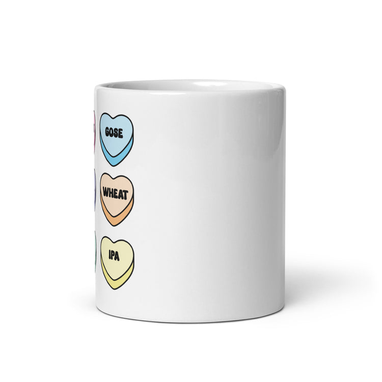 Brewer's Heart - White Glossy Mug