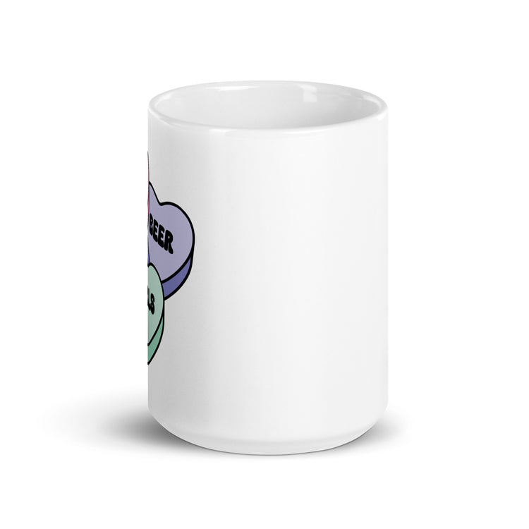 Craft Beer Girls Candy - White Glossy Mug