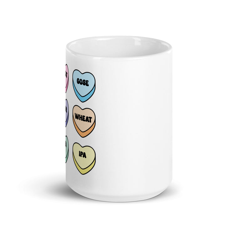 Brewer's Heart - White Glossy Mug