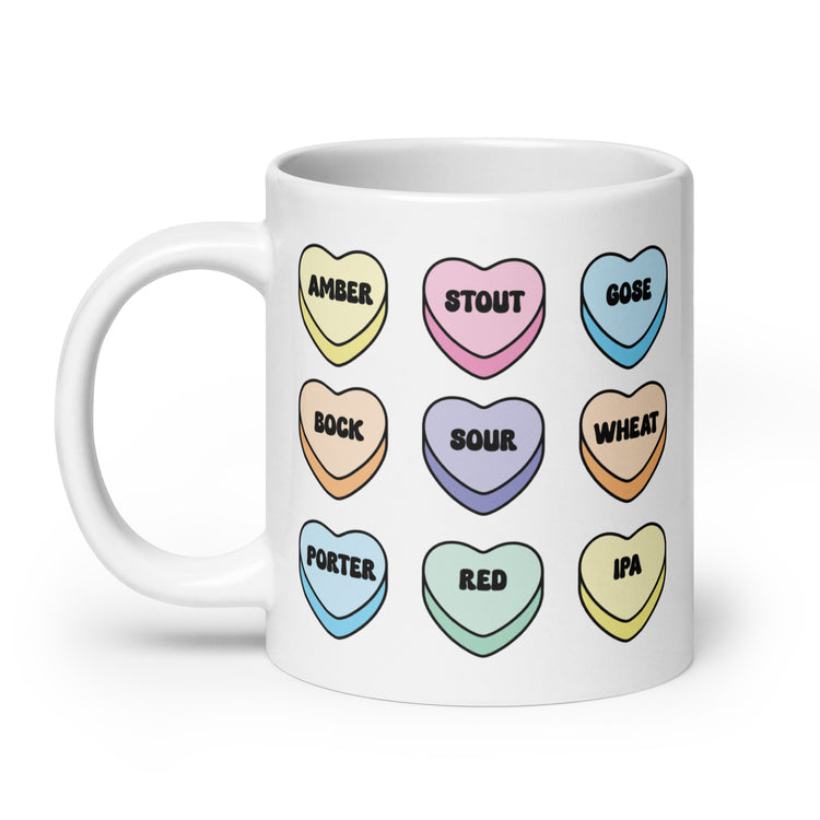 Brewer's Heart - White Glossy Mug