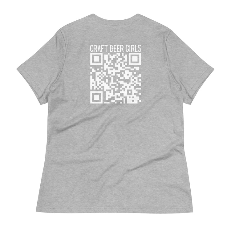 CBG Admins with QR Code - Women's Relaxed T-Shirt