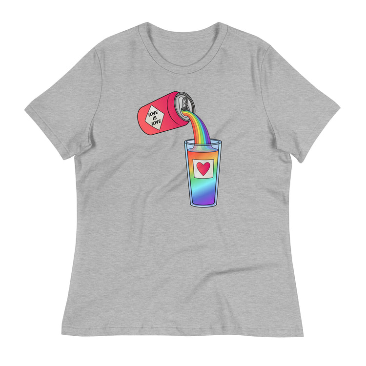 Love is Love Can Pour - Women's Relaxed T-Shirt