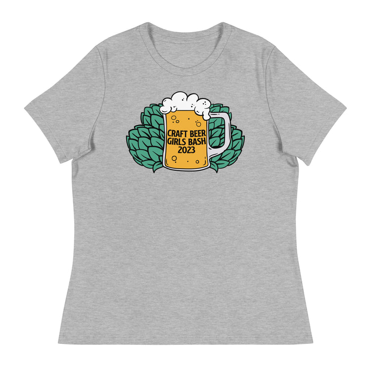 Craft Beer Girls Bash 2023 Women's Relaxed T-Shirt