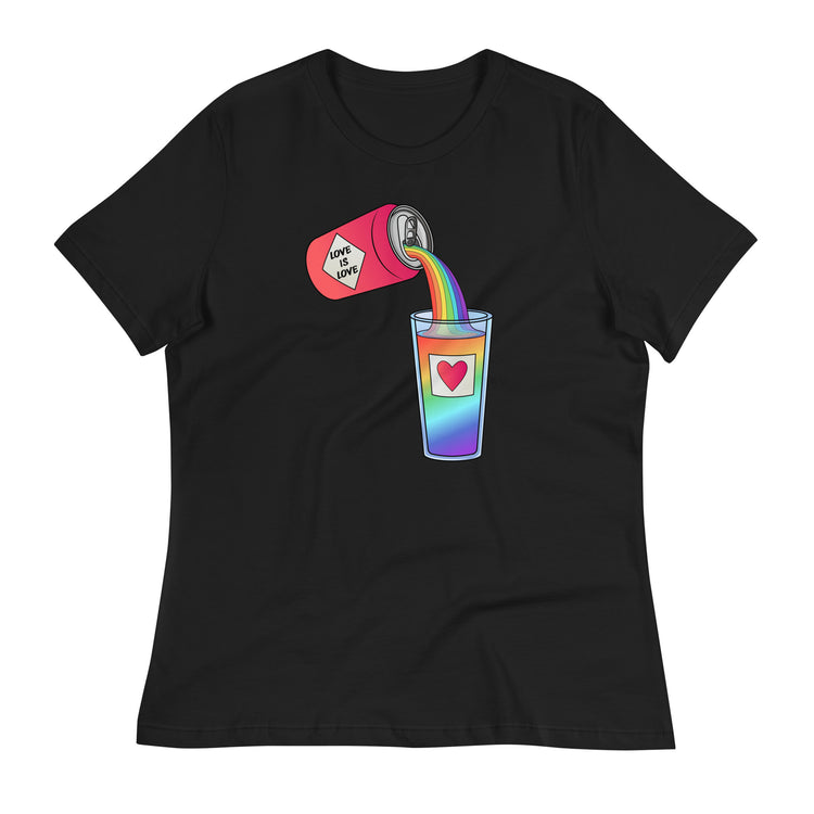 Love is Love Can Pour - Women's Relaxed T-Shirt