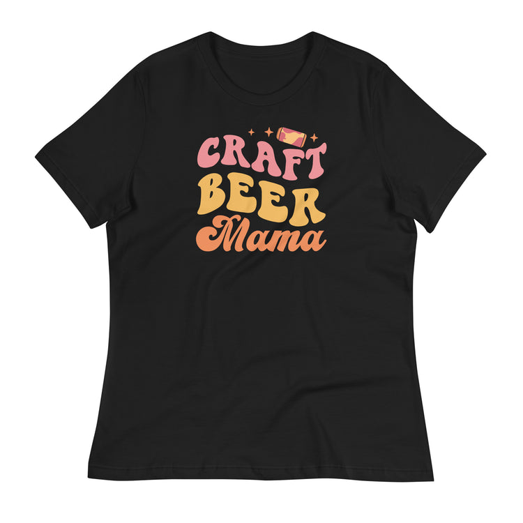 Craft Beer Mama - Women's Relaxed T-Shirt