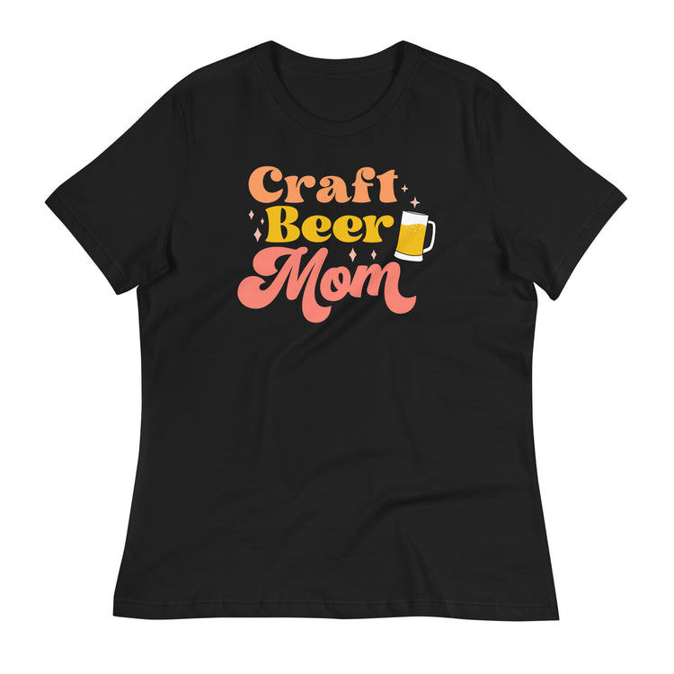 Craft Beer Mom - Women's Relaxed T-Shirt