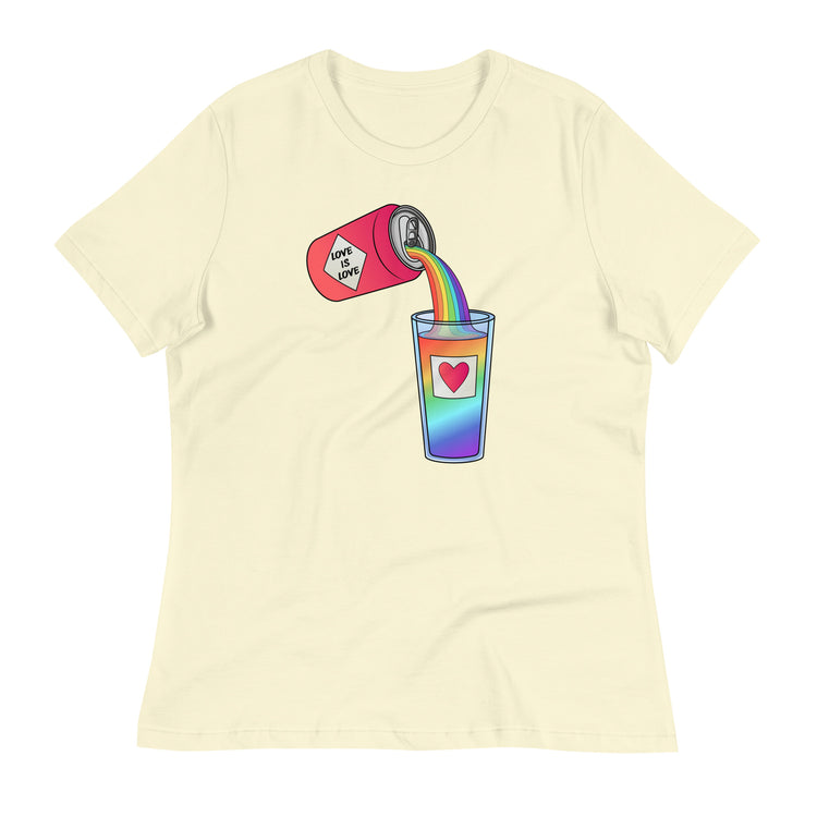 Love is Love Can Pour - Women's Relaxed T-Shirt