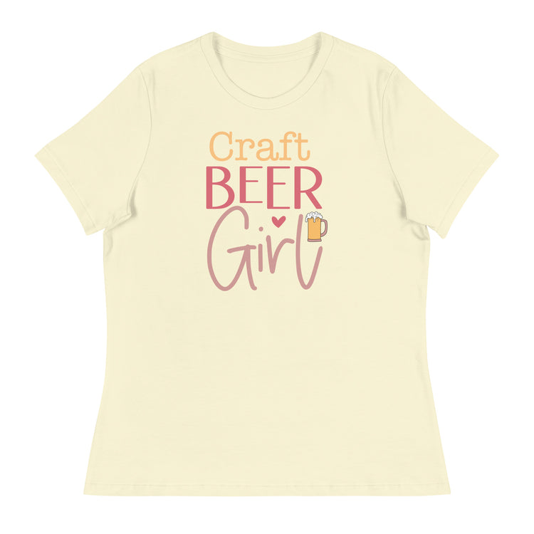 Craft Beer Girl - Women's Relaxed T-Shirt