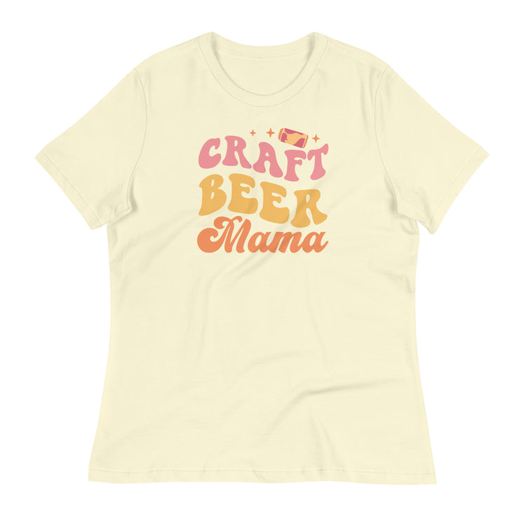 Craft Beer Mama - Women's Relaxed T-Shirt