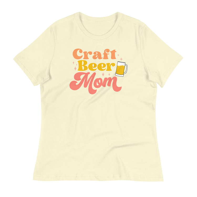Craft Beer Mom - Women's Relaxed T-Shirt