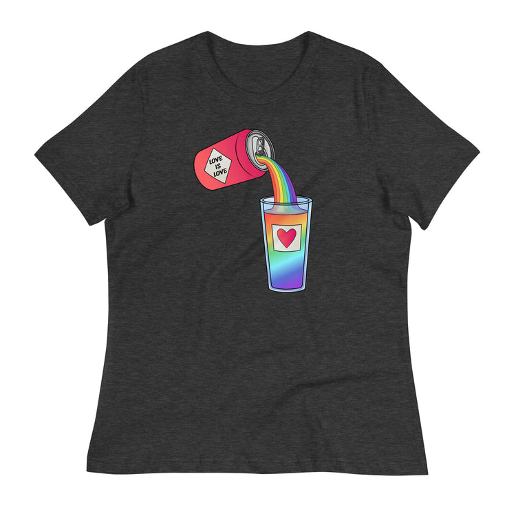 Love is Love Can Pour - Women's Relaxed T-Shirt