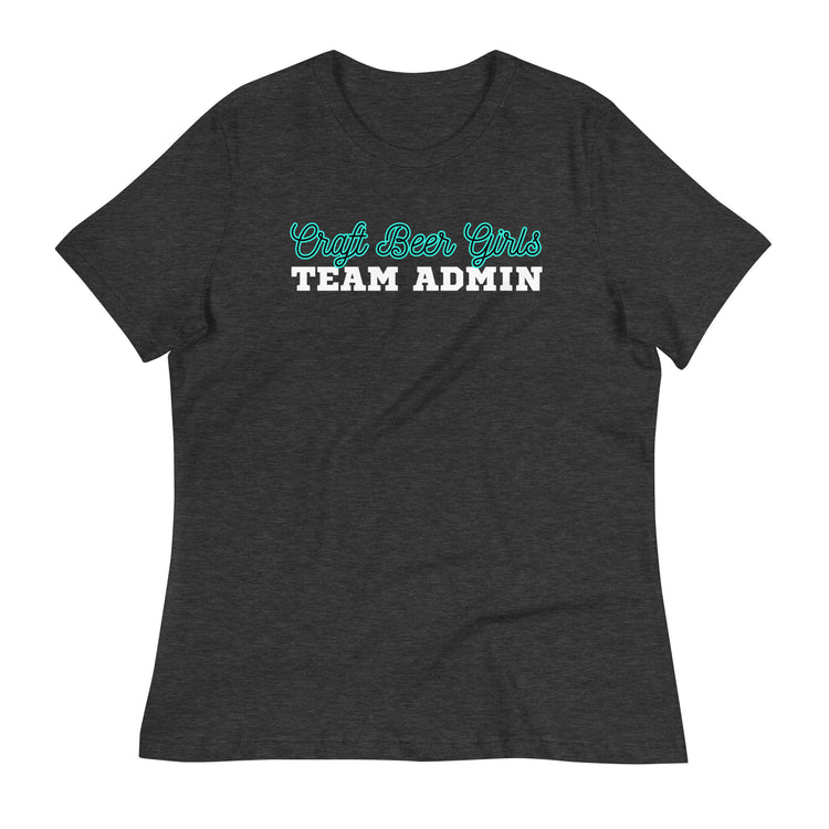 CBG Admins with QR Code - Women's Relaxed T-Shirt