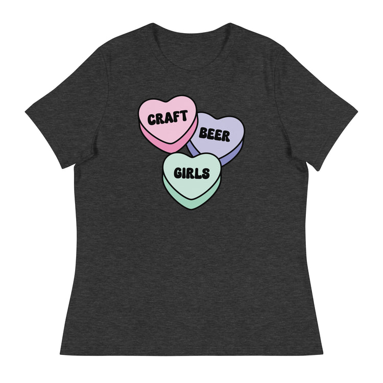 Craft Beer Girls Candy - Women's Relaxed T-Shirt