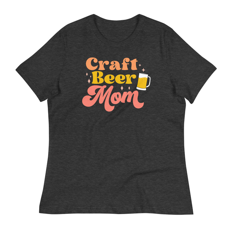 Craft Beer Mom - Women's Relaxed T-Shirt