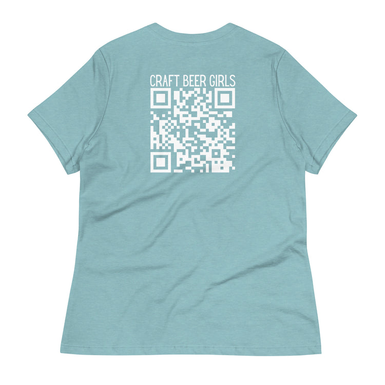 CBG Admins with QR Code - Women's Relaxed T-Shirt