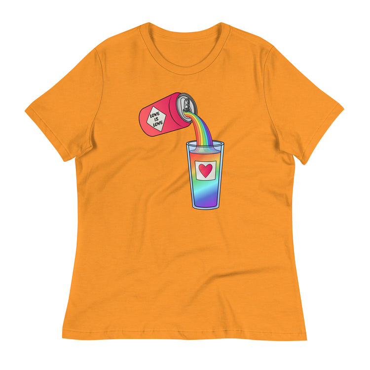 Love is Love Can Pour - Women's Relaxed T-Shirt