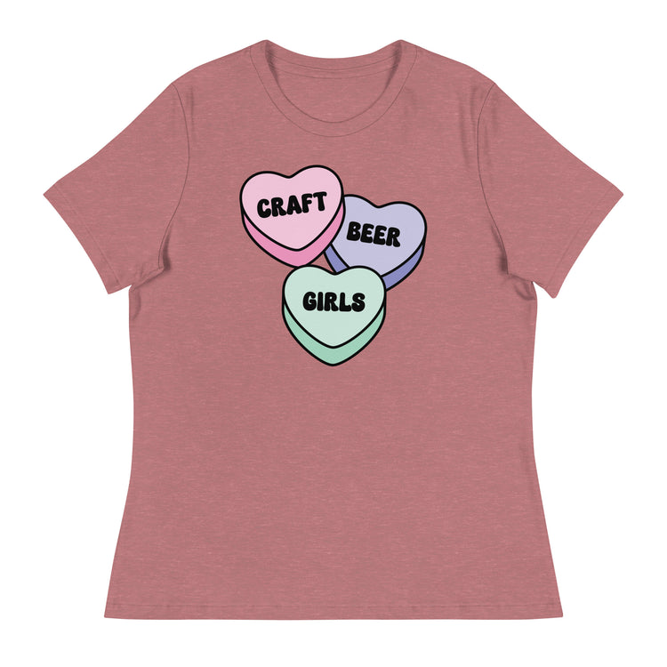 Craft Beer Girls Candy - Women's Relaxed T-Shirt