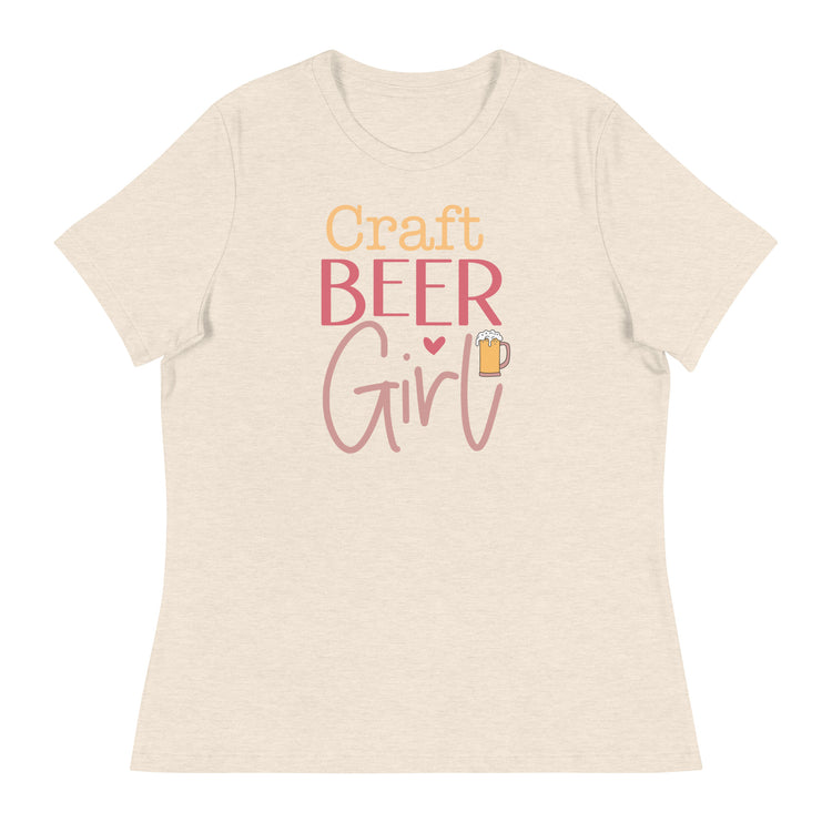Craft Beer Girl - Women's Relaxed T-Shirt