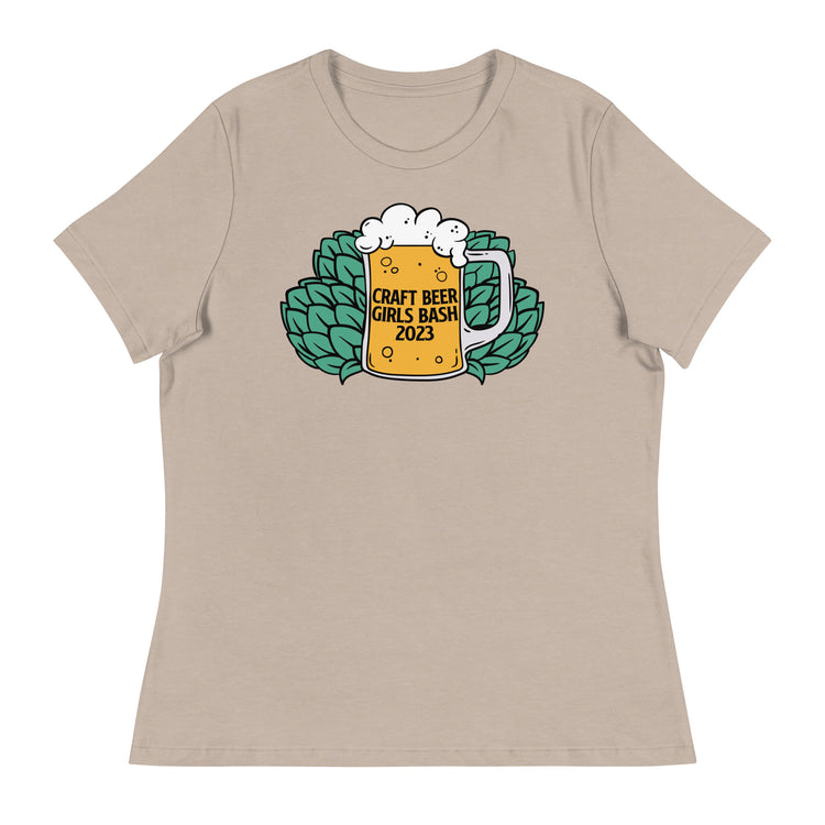 Craft Beer Girls Bash 2023 Women's Relaxed T-Shirt