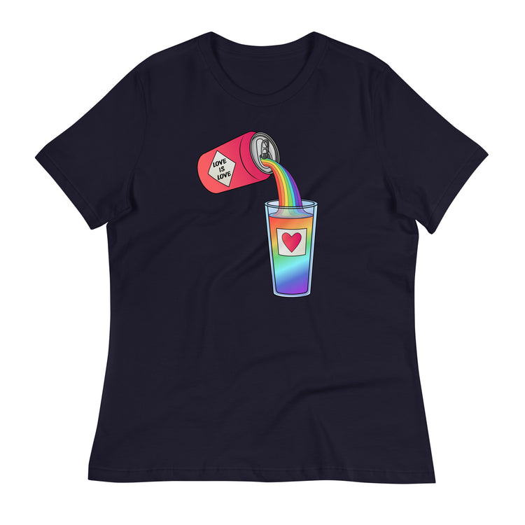 Love is Love Can Pour - Women's Relaxed T-Shirt