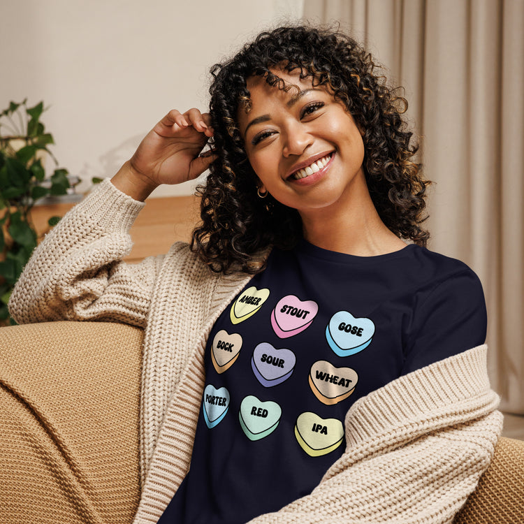 Brewer's Heart - Women's Relaxed T-Shirt