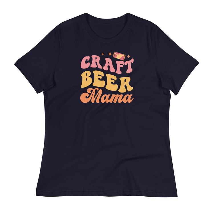Craft Beer Mama - Women's Relaxed T-Shirt