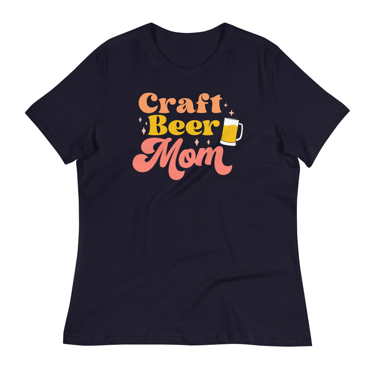 Craft Beer Mom - Women's Relaxed T-Shirt