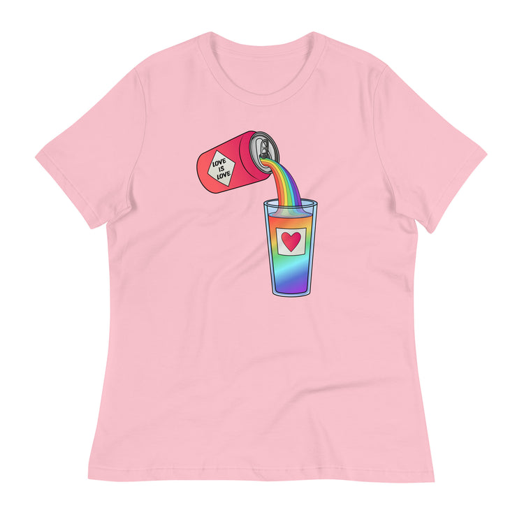Love is Love Can Pour - Women's Relaxed T-Shirt