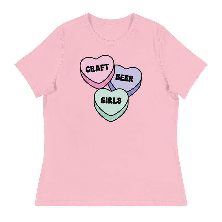 Craft Beer Girls Candy - Women's Relaxed T-Shirt