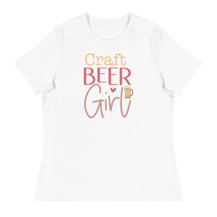Craft Beer Girl - Women's Relaxed T-Shirt
