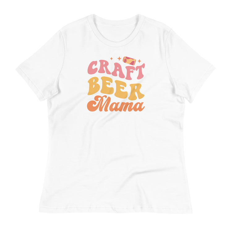 Craft Beer Mama - Women's Relaxed T-Shirt