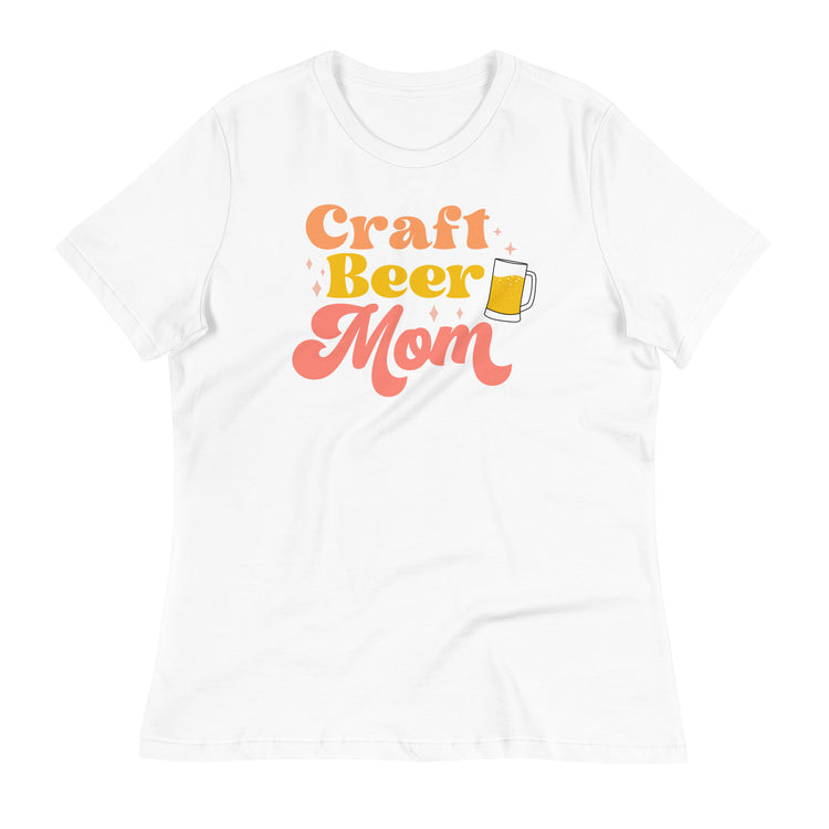 Craft Beer Mom - Women's Relaxed T-Shirt