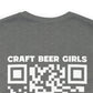 CBG Bash - Team Admin T-Shirt with QR Code in White Ink