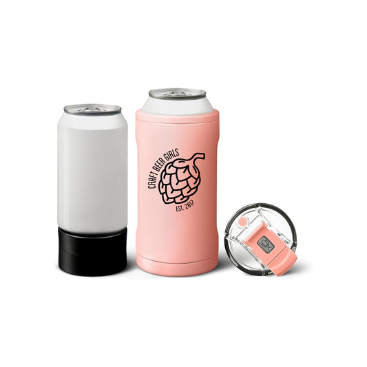 Limited Edition Craft Beer Girls x BrüMate Hopsulator TRIO 3-in-1 Can Cooler