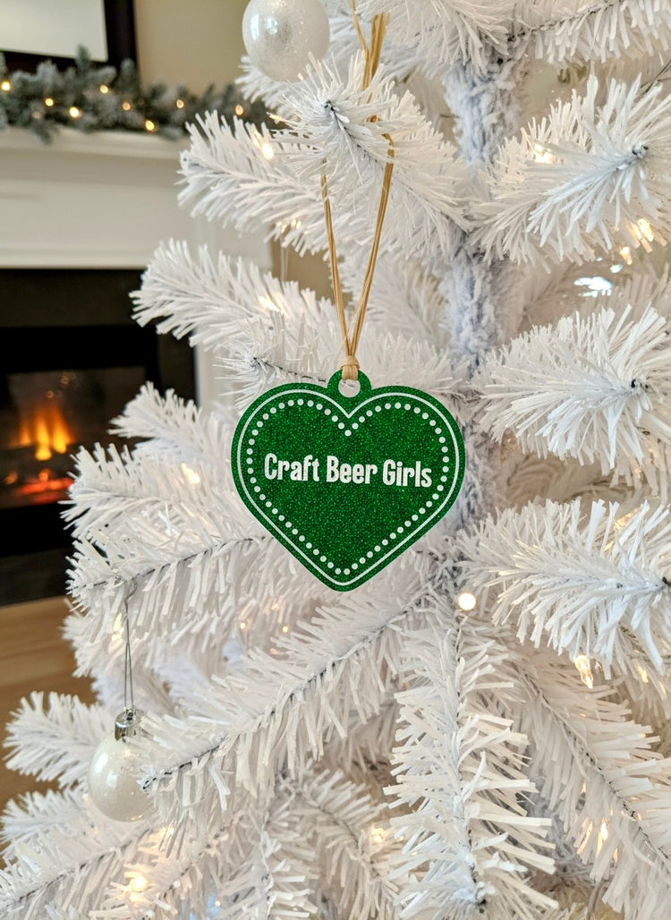 Green Glamour Ornament