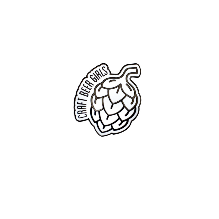 Craft Beer Girls Classic Logo Enamel Pin