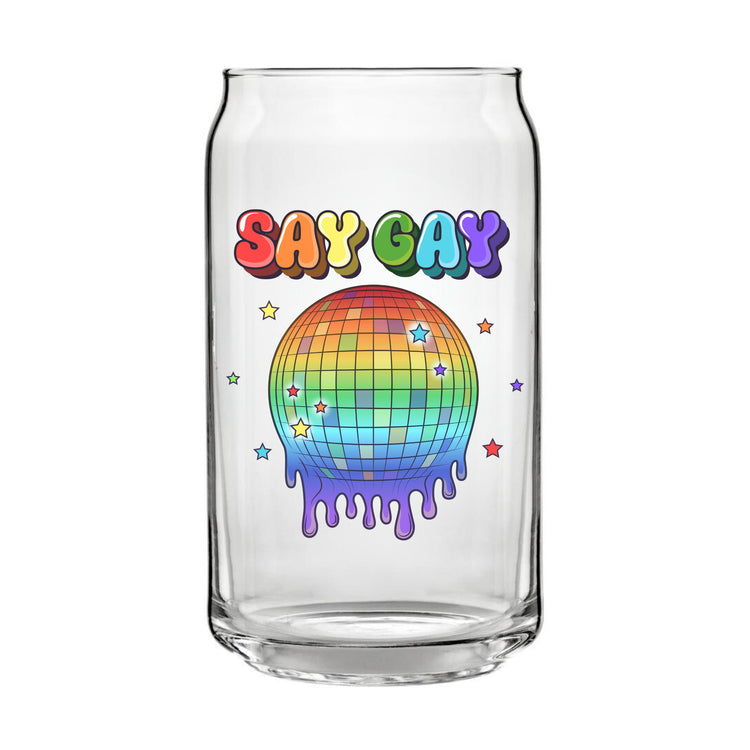 Say Gay Glassware