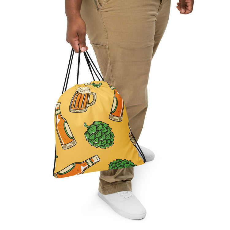 Hoppy Harvest - Drawstring Bag