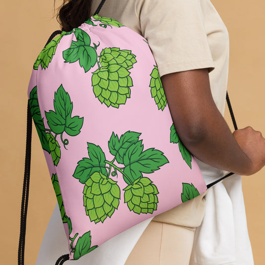 Pink Ale-chemy - Drawstring Bag