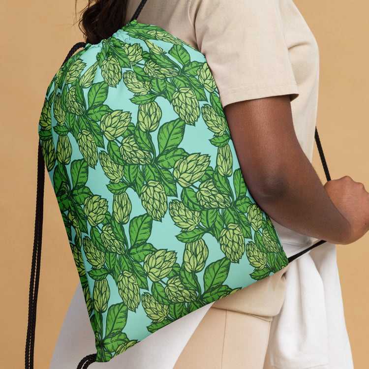 The Hoppy Garden - Drawstring Bag