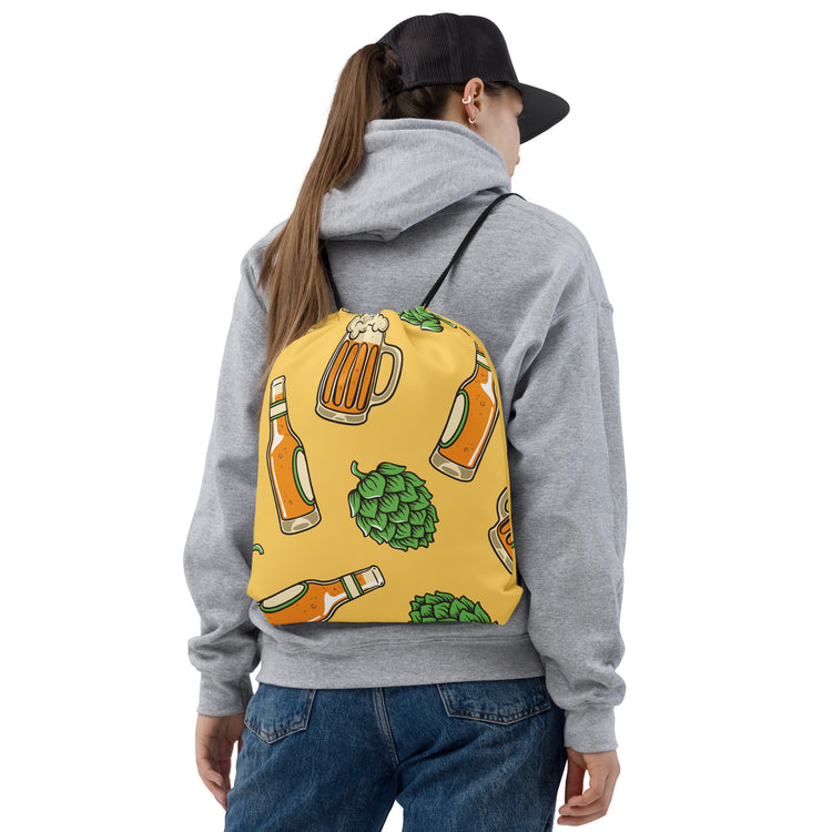 Hoppy Harvest - Drawstring Bag