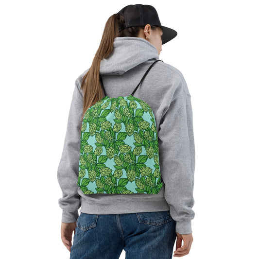 The Hoppy Garden - Drawstring Bag