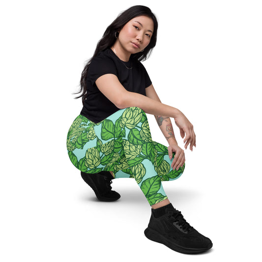 The Hoppy Garden - Leggings with Pockets