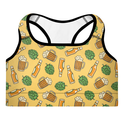 Hoppy Harvest - Padded Sports Bra