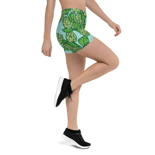 The Hoppy Garden - Yoga Shorts