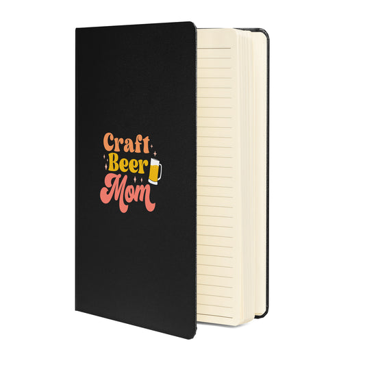 Craft Beer Mom - Hardcover Notebook